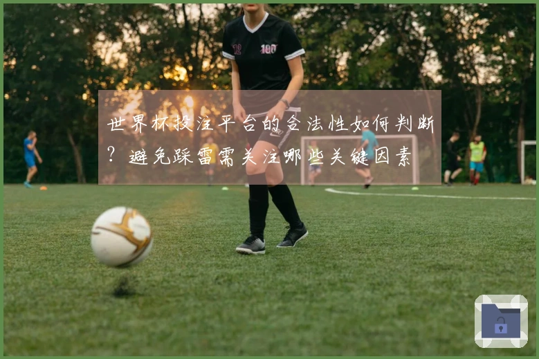 世界杯投注平台的合法性如何判断？避免踩雷需关注哪些关键因素
